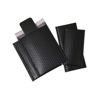 Sacs d'expédition antichoc A4, enveloppes rembourrées autocollantes, impression personnalisée, enveloppes à bulles noires en polyéthylène