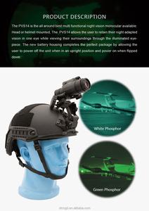 RSNV IP67防水Gen2 + FOM1800白色蛍光体P45夜間光学/観測装置 (NOD) ナイトビジョン望遠鏡単眼 - Product Image 5