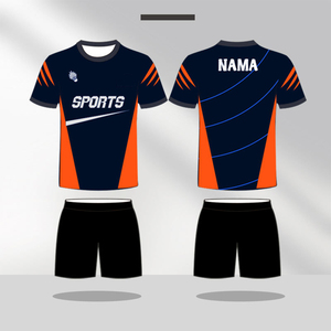 เสื้อแบดมินตัน/วอลเลย์บอลแบบซับลิเมชั่น น้ำหนักเบา แห้งเร็ว  พร้อมโลโก้สั่งทำพิเศษ  ผ้าโพลีเอสเตอร์  ชุดเสื้อและกางเกง - Product Image 4