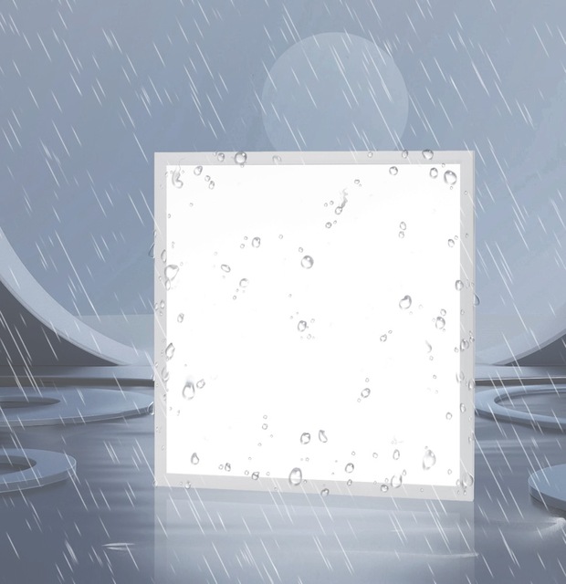 IP65 Waterproof LED Panel Light Custom 24V 36V, Circadian Rhythm Full Spectrum Human Centric Smart Lighting for Bathroom Kitchen