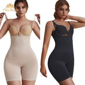 Moldeador de <span class=keywords><strong>cuerpo</strong></span> completo Colombianas, fajas reductoras, corsé debajo del pecho, entrenador de cintura, levantador de glúteos, ropa interior adelgazante, ropa moldeadora - Product Image 1