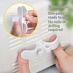 Organisateur de câbles multifonctionnel, enrouleur de cordons pour cuisine, fixateur de prises d'appareils électroménagers, clip de rangement pour câbles d'alimentation - Product Image 1