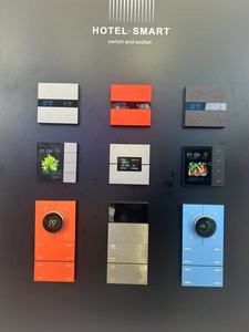 M9 Pro 8-Nút Chuyển Đổi Nhà Thông Minh Nhựa Cảm Ứng Hiển Thị IPS Mờ Cảnh ZigBee 3.0 Tùy Chỉnh Cung Cấp Điện Cho Khách Sạn Nhà - Product Image 4