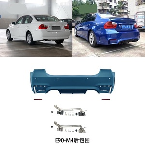 Car <span class=keywords><strong>E90</strong></span> 318i 320i <span class=keywords><strong>325i</strong></span> Modifié M4 Style avant arrière Pare-chocs Kits de carrosserie pour <span class=keywords><strong>BMW</strong></span> Série <span class=keywords><strong>3</strong></span> <span class=keywords><strong>E90</strong></span> 318i 320i <span class=keywords><strong>325i</strong></span> - Product Image 6