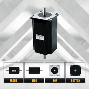 Trục 8mm 6.35mm 57hs 100mm động cơ Bước <span class=keywords><strong>Nema</strong></span> 23 3.0A 57hs100 <span class=keywords><strong>NEMA</strong></span> 23 động cơ bước - Product Image 3