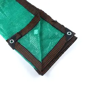 1x2m 3Pin Green Sunshade Net 55% Shading Garden Greenhouse Plant Sun Cover Shade Net Swimming Pool Pergola Car Shelter Awnings