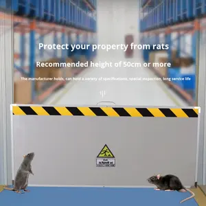 מעצור דלת עמיד בפני עכברים פוליאוריטן סנדוויץ' מעובה מסגסוגת אלומיניום לוח נגד עכברים לחדרי הפצה משקי בית - Product Image 4