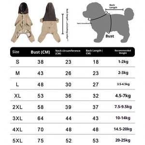 Impermeable para Perros de Alta Calidad al por Mayor de Fábrica, Cortavientos de Lujo, Resistente al Agua, Ropa para Perros con Tela Impermeable T400 para Exteriores - Product Image 6