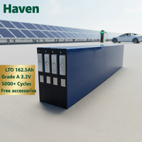 Batería de celda tipo cuchilla LiFePO4 de grado A, 3.2V 162.5Ah, 0.5mR de baja resistencia para paquete de baterías de vehículos eléctricos, camiones y montacargas, con certificación CE