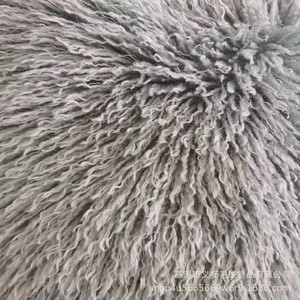 Wool Acrylic Plush Fabric <b>Knitted</b> Heavyweight Double Faced For Home Textile Blankets <b>Throws</b> - Product Image 1