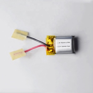Fábrica personalizada recargable 3,7 V 95mAh 100mAh <span class=keywords><strong>601419</strong></span> 651419 701419 751419 batería de litio para <span class=keywords><strong>RC</strong></span> helicóptero de juguete drone - Product Image 3