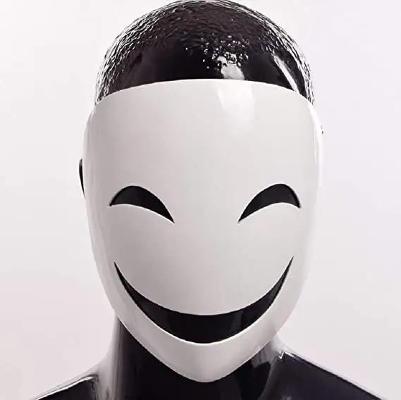 Halloween Festival Holiday Scary Mask Cosplay Costume Prop White for Cosplay Parties