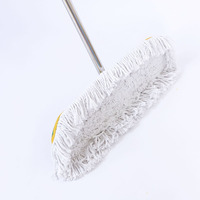 Serpillière à tête plate absorbant la poussière, embout très populaire, tailles 40 60 80 90 Cm, serpillière réutilisable, pour usage domestique, 100 pièces