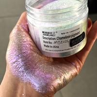 Pigment multichrome Aurora caméléon transparent éblouissant de qualité cosmétique