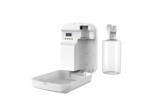 Diffuseur d'huiles essentielles intelligent sans eau, humidificateur et purificateur d'air portable sur pied, compatible avec contrôle par application - Product Image 4