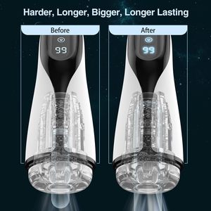 Masturbatori Automatici Maschili con 9 Modalità di Suzione e Vibrazione, Riscaldamento, Senza Mani, Vagina Tascabile, Stroker con Texture 3D, Giocattoli Sessuali per Adulti - Product Image 5