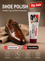 Betún para Zapatos de Cuero Hei Niu Black Bull Sheep Oil, Fórmula Original Pura 70g, Fácil de Limpiar, Mantenimiento Seguro y Suave para Hombres/Mujeres