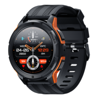 AMOLED Neueste C25 BT Call 100+ Stile Sport intelligente Uhr 410 mAh Akku 1 ATM wasserdichtes intelligentes Armband Mann Uhr C25 intelligente Uhr