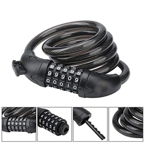 Venta directa de candado de cable de bicicleta de alta calidad combinación de 5 dígitos candado de bicicleta de Venta caliente - Product Image 6