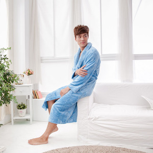 Albornoz <span class=keywords><strong>de</strong></span> <span class=keywords><strong>franela</strong></span> para <span class=keywords><strong>hombre</strong></span> y mujer, ropa <span class=keywords><strong>de</strong></span> dormir suave, <span class=keywords><strong>pijama</strong></span> - Product Image 3