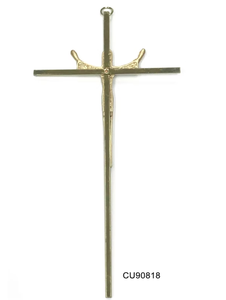 Venta al por mayor global aleación de zinc y acero flexible artesanía de metal versátil bronce antiguo cobre suministros de oración crucifijo Cruz - Product Image 4