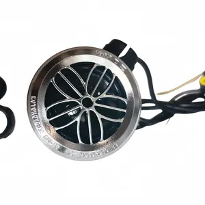 Motocicleta bicicleta elétrica Bt áudio alumínio som motocicleta Mp3 oradores com iluminação conduzida