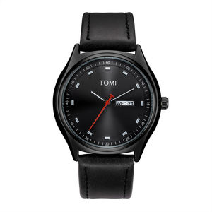 นาฬิกาข้อมือ <span class=keywords><strong>TOMI</strong></span> T030 ดีไซน์ใหม่สำหรับผู้ชาย สายหนัง หน้าปัดกระจกทรงกลม ระบบควอตซ์ แสดงวันที่อัตโนมัติ มีสินค้าพร้อมส่ง นาฬิกาแฟชั่นสำหรับทุกเพศ - Product Image 6