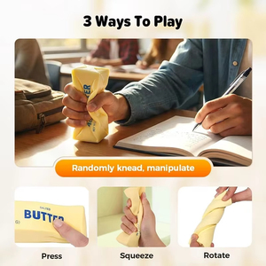 Butter Stick Squishy Squeeze Fidget <b>Toy</b> Sticky Butter Stick Shapeable Slow Rebound Fidget Squeeze <b>Toy</b> <b>Adult</b> Sensory Fidget <b>Toys</b> - Product Image 5