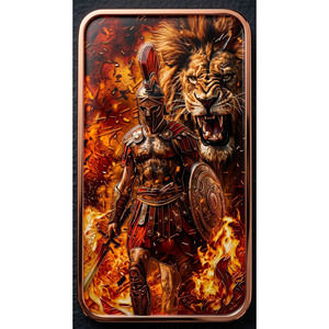 Barra de Cobre de 1 oz, 999% Puro, Diseño 3D Avanzado, Varios Estilos, Colorida, Alto Relieve, Edición Limitada, Coleccionable - Product Image 4
