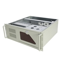 Châssis de serveur IPC 4u en stock d'usine, montage en rack 19 pouces, boîtier de serveur ATX