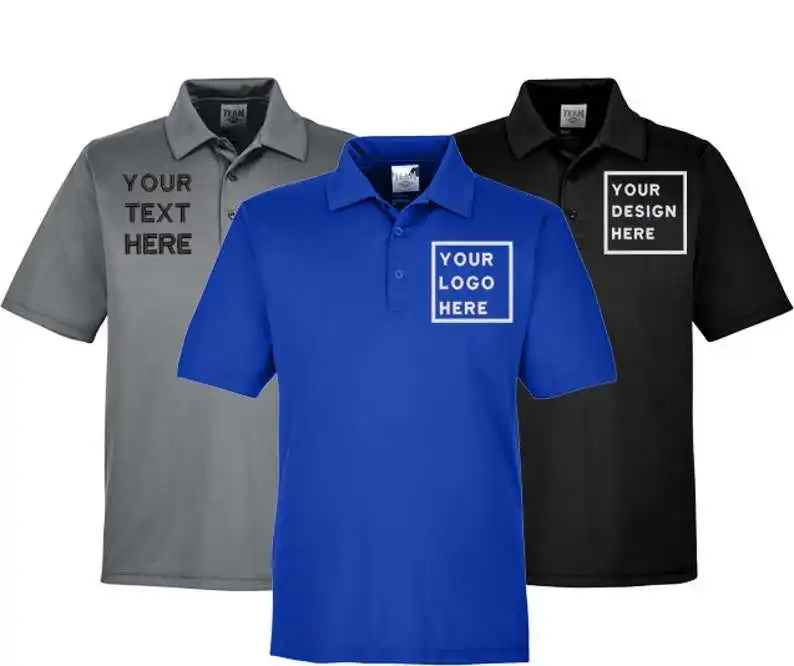 Kişiselleştirin ucuz özel işlemeli araba sürücüsü Polo GÖMLEK iş üniforma takım gömlek hediye Polyester t-şört