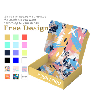 Scatola di carta Oem scatola di imballaggio in carta ondulata riciclabile Gift Mailing Mailer spedizione Logo personalizzato scatola di carta per regalo - Product Image 1