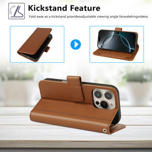 Funda de cuero Pu para teléfono móvil para Samsung A16 5G Protección completa con función de billetera con ranura para tarjeta - Product Image 4