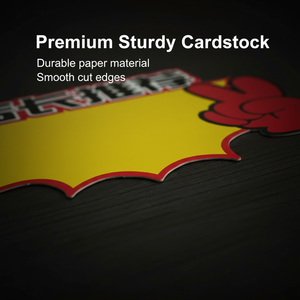 ซูเปอร์มาร์เก็ตขายส่งและร้านขายอาหาร/ผลไม้ส่วนใหญ่ใช้ป้ายกระดาษสำหรับเขียนป้ายราคาและโฆษณาสินค้า - Product Image 2