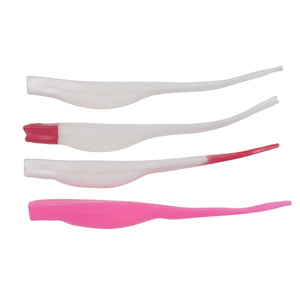 Soft Bait Forktail Worm 12.5cm 10 Pack <b>PVC</b> Artificial Lure For Bass Freshwater Fishing - Product Image 5