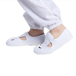 Mavi nefes dört delik kelebek hafif <span class=keywords><strong>pvc</strong></span> taban işık antistatik temiz oda üreticisi <span class=keywords><strong>esd</strong></span> ayakkabı - Product Image 5