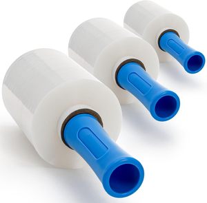 ฟิล์มยืดขนาด 100 เกจ พร้อมหูจับ ฟิล์มพันพาเลทหนาพิเศษสำหรับงานหนัก ฟิล์มหดพลาสติกอุตสาหกรรมสำหรับบรรจุภัณฑ์ - Product Image 3