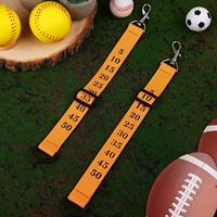 Marqueurs de cour de football Clip de chaîne d'arbitre de football Marqueur de cour Clip de chaîne de football professionnel pour arbitre juge de ligne officiel