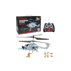 Nhựa Soldier Đồ Chơi Với 4.5 CH R/C Máy Bay Trực Thăng, Đồ Chơi Lính Nhựa