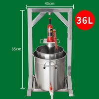 12l 22l 36l Sus 304 Automatische Noni Fruitpers Honing Druivensap Handleiding Persmachine Nieuw Ontwerp Thuisgebruik Restaurant