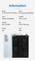 Batterie li-polymère haute capacité 4700mAh pour VIVO IQOO 9 Pro B-T8 téléphone portable XYNOEM Stock Rechargeable