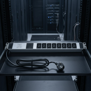 PDU de 19 Pulgadas 1U con 8 Tomas para Montaje en Rack, Caja de Distribución de Aluminio con Tira de Salida IEC C13 de 16A para Equipos de TI - Product Image 2