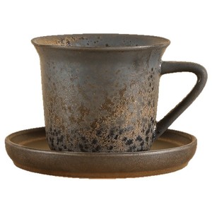 ชุดกาแฟเซรามิกสไตล์วาบิซาบิ ทนทาน พร้อมจานรองสำหรับดื่มน้ำชายามบ่าย - Product Image 5