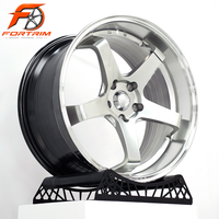 Jantes de voiture pour passagers 5X108 5X112 5X120 5X114.3 16 17 18 19 pouces pour Civic Toyota Nissan GTR FC Jantes forgées personnalisées