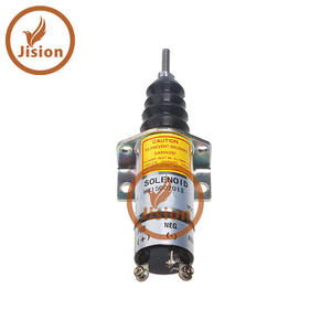 Vanne solénoïde d'arrêt de carburant pour engins de construction 1502-12C2U1B2S1A SJ-1030078 - Product Image 3