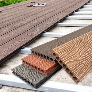 Tarima de WPC Impermeable Directo de Fábrica, Último Modelo con Diseño 3D de Madera, Tarima de WPC para Exteriores, Madera Plástica Compuesta - Product Image 4