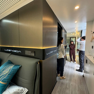 Примат, 2 стальные дуплексные Бетонные сборные фургоны для аренды, водонепроницаемые для склада, ванной, внешней гостиной, офиса, столовой, использования - Product Image 2