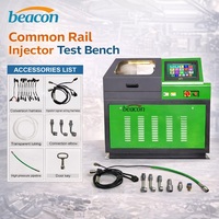 Banco de prueba de inyectores de combustible diésel de alta presión, CRS5000 crdi common rail, Banco de soporte para máquina de prueba piezoeléctrica