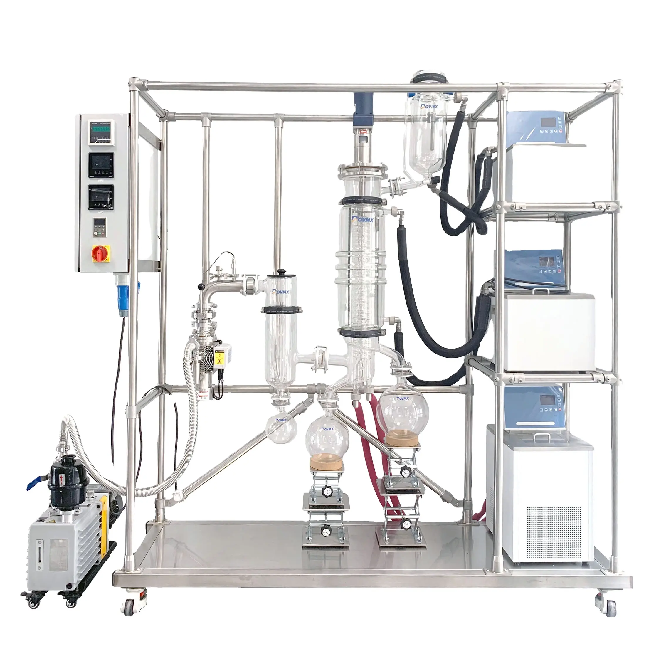 High Quality Stock Available One Year Warranty 4 Inch Glass Molecular Distillation