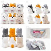 Peluche chien au crochet faite à la main, super douce, personnalisée, anti-stress, cadeau unisexe
